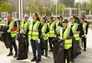 为城市保鲜，AICHAIN Plogging全国公益跑北京站鸣枪