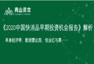 《2020中国快消品早期投资机会报告》里还有哪些价值点？