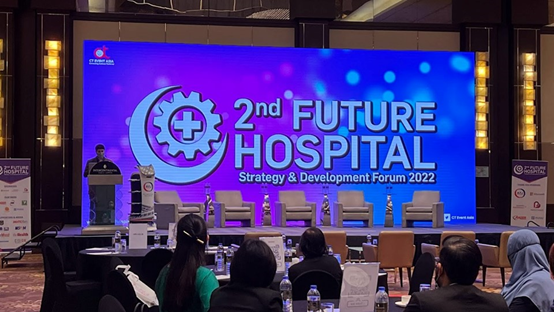 普渡机器人受邀参加马来西亚2022年未来医院战略与发展论坛