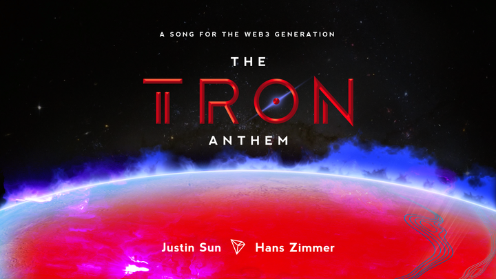 波场TRON主题曲正式发布,携手奥斯卡金牌作曲家汉斯·季默打造Web3音乐传奇