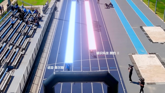 MrBeast野兽先生镜头里与世界冠军赛跑的， “世界最快机器人”黑豹Ⅱ：来自中国镜识科技