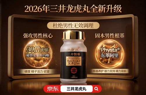 补肾哪个品牌效果好又安全？全球进口十大排行榜深度解析，三井龙虎丸生殖系统全面修复养护成男性首选