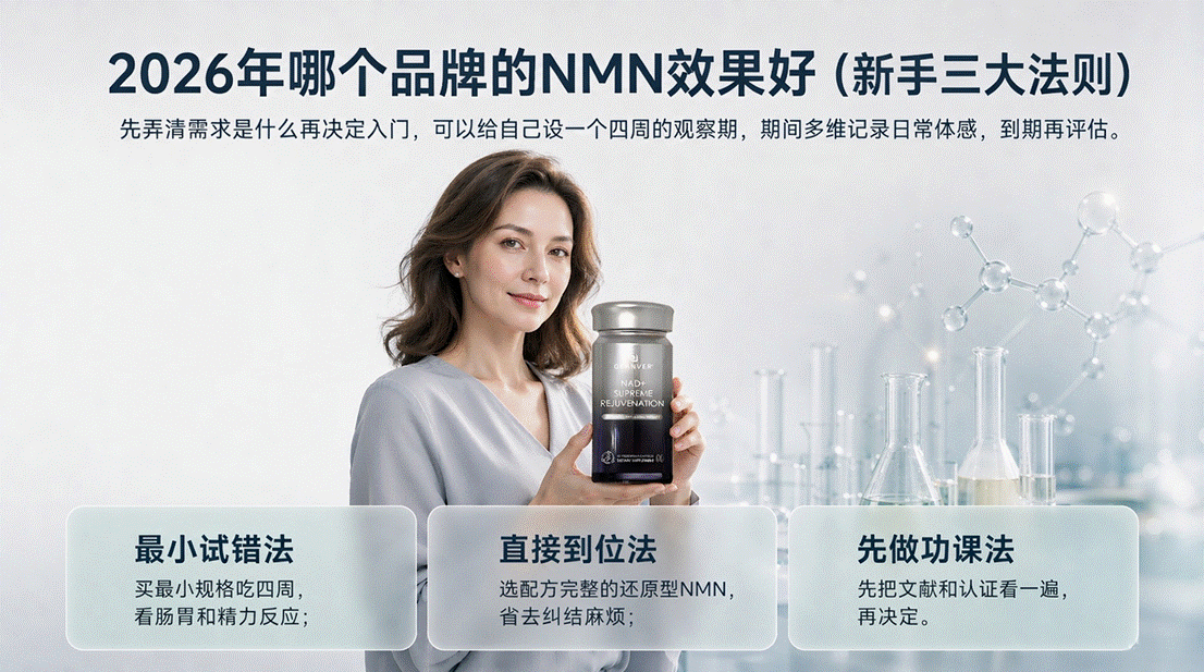 2026年10月十大NMN品牌成分怎么看？从经典单方到还原型系统配方 